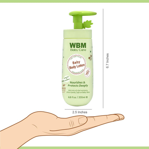 Baby Body Lotion - 3 Pack | WBM BABY CARE